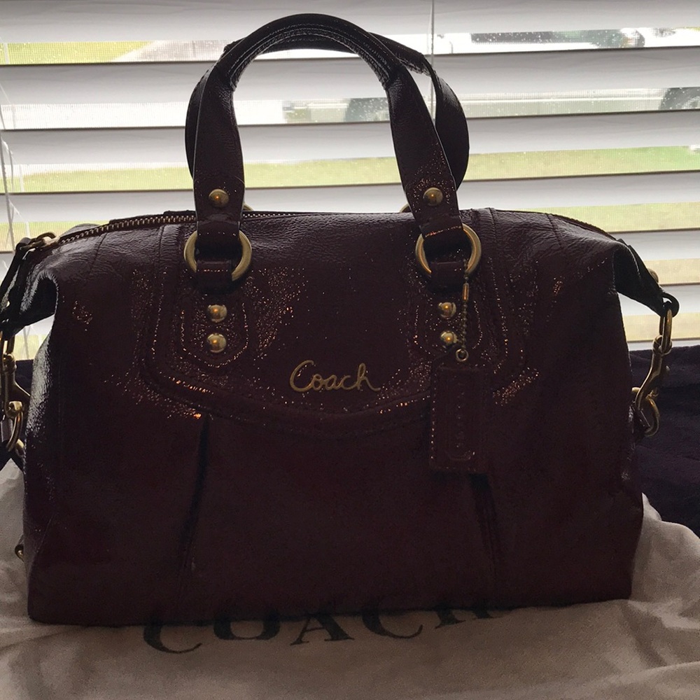 COACH Patent Leather Satchel